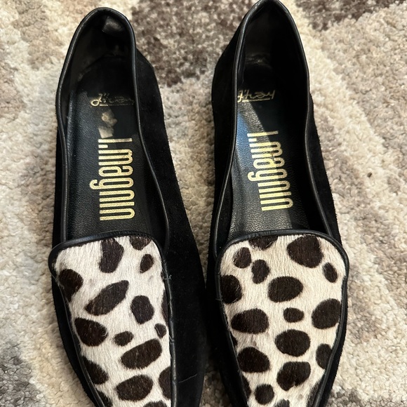Vintage l.lmagnin ponyhair loafers siz 6 (A19) - Picture 6 of 8
